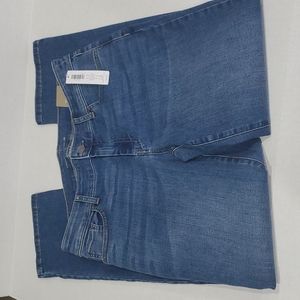 NWT Chico's straight leg modern rise jean size 10